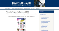 Desktop Screenshot of hacker-rosenheim.com